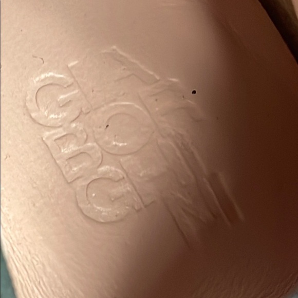 New Giaborghini Texan Knee High Western Boot Leather Stacked Platform Black 39 - Picture 6 of 16